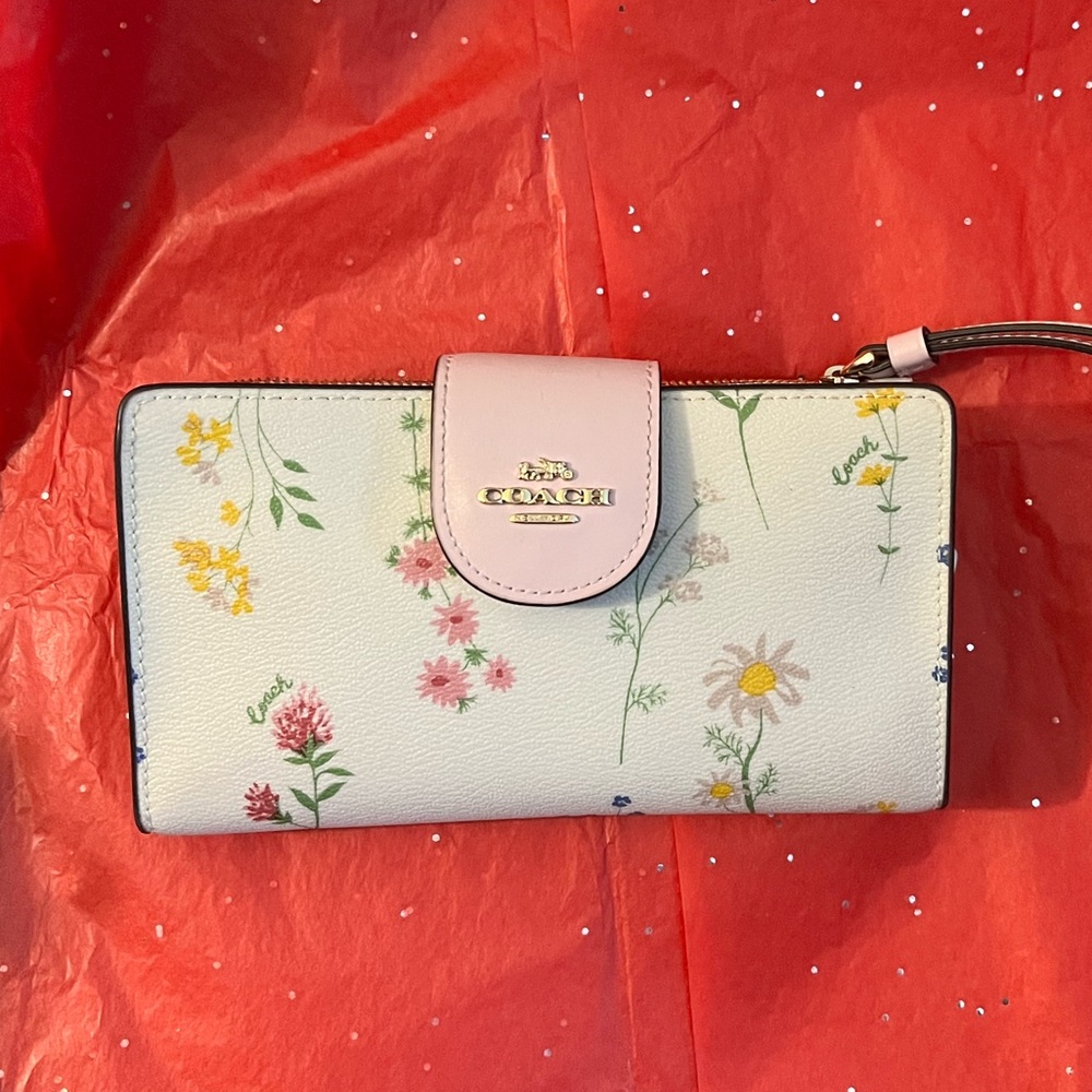Pink Coach wallet